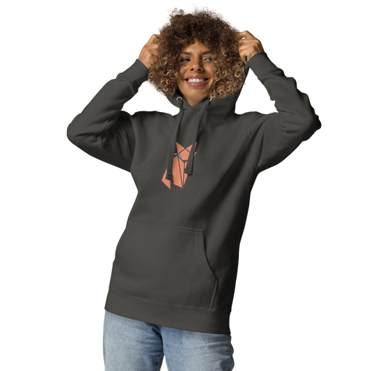 Unisex Hoodie Fox Front